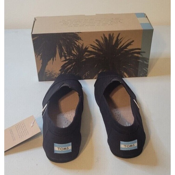 Toms Men's Black Loafers - Picture 4 of 6